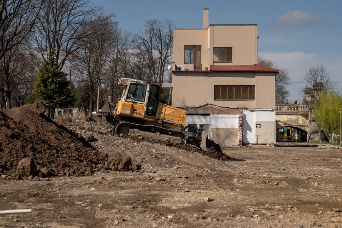 Amenajare pe malul Begăi FOTO PMT