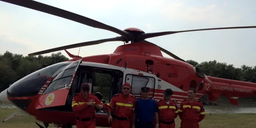 Elicopter SMURD Galati in Republica Moldova