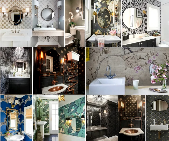 finisaj decorativ în baie
