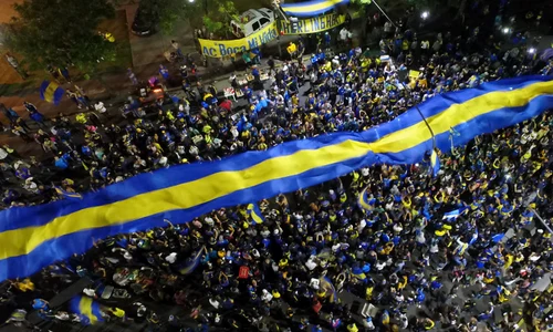 Foarte puţini suporteri ai Bocăi şi au permis deplasarea la Madrid  Cei mai mulţi vor vedea returul Copei Libertadores acasă jpeg