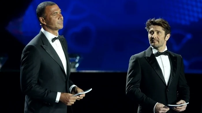 Ruud Gullit şi Bixente Lizarazu