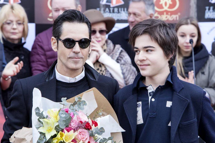 
    Ştefan Bănică, alături de fiul lui, Radu Ştefan  