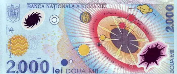 Bancnotă 2.000 lei / Foto: Pinterest
