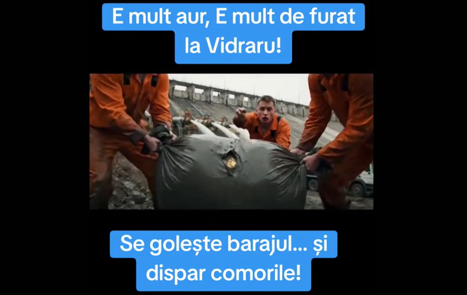 Rețelele sociale s-au umplut de fake news despre golirea Lacului Vidraru: „Dispar comorile”, „francezii vor să pună mâna pe aur”