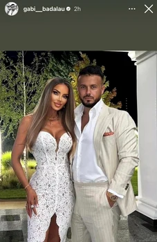 Bădălău a postat o poză de cuplu cu Bianca sursa Instagram 