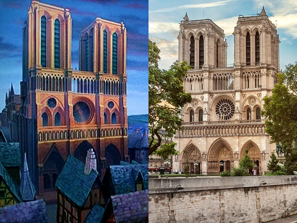„Cocoşatul de la Notre Dame” – Catedrala Notre Dame,  Paris