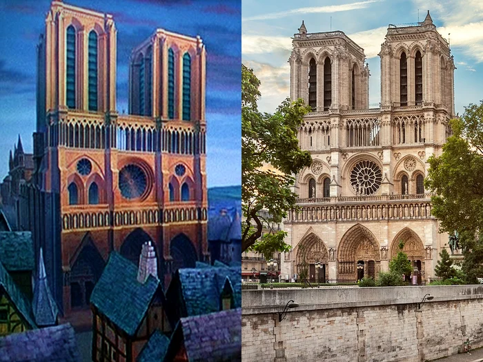 „Cocoşatul de la Notre Dame” – Catedrala Notre Dame,  Paris