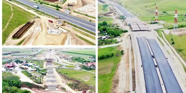 santier autostrada alba