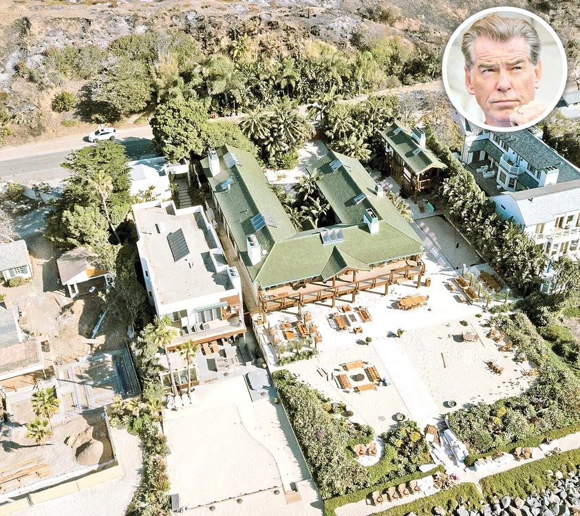 Pierce Brosnan (65 de ani) a achiziţionat casa de 8 milioane $ în 2011, a renovat-o până în 2014 şi locuieşte în ea împreună cu familia 