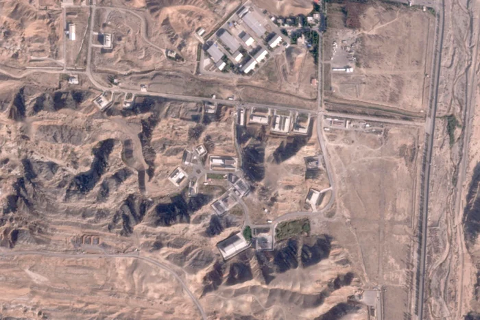 Instalații deteriorate la baza Parchin din afara Teheranului FOTO Planet Labs via AP
