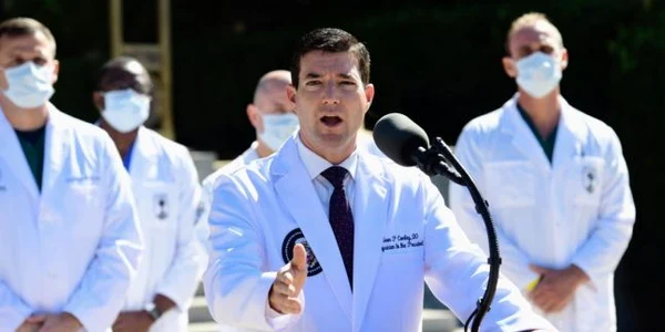 Sean Conley medicul lui Donald Trump FOTO EPA-EFE