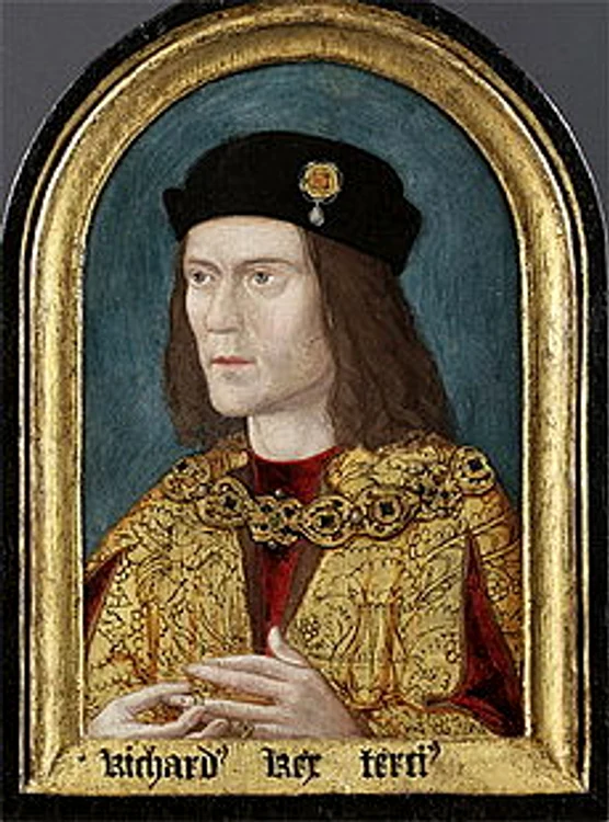 Richard al III-lea, pictură realizată în 1520. Originalul s-a pierdut