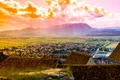 rasnov apus transilvania ardeal foto shutterstock