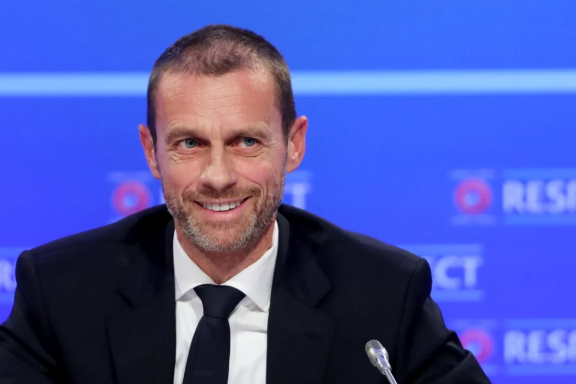Preşedintele UEFA, Aleksander Ceferin