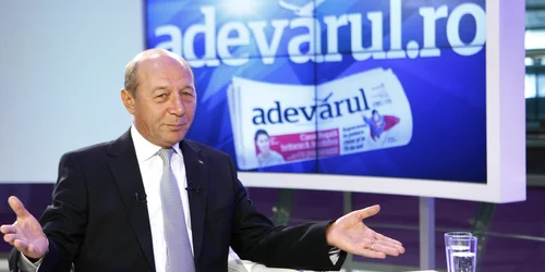 Traian Basescu la Adevarul LIVE FOTO Eduard Enea 