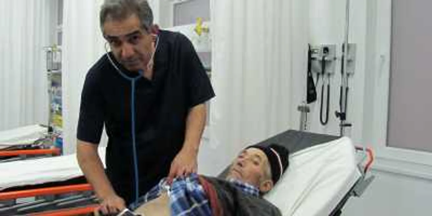 Bătrânul se află sub supravghere medicală Foto: Arhivă 