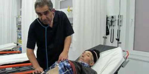 Bătrânul se află sub supravghere medicală Foto: Arhivă