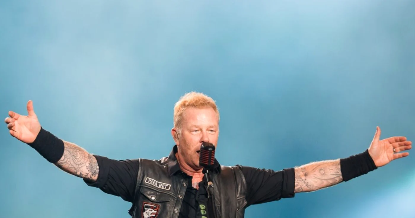 James Hetfield, la prima apariţie publică după ce a fost internat la dezintoxicare FOTO Guliver/Getty Images