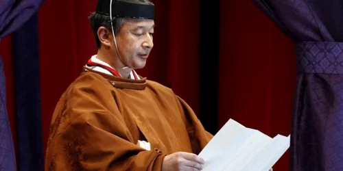 Împăratul Naruhito şi a proclamat înscăunarea pe tronul Japoniei  jpeg