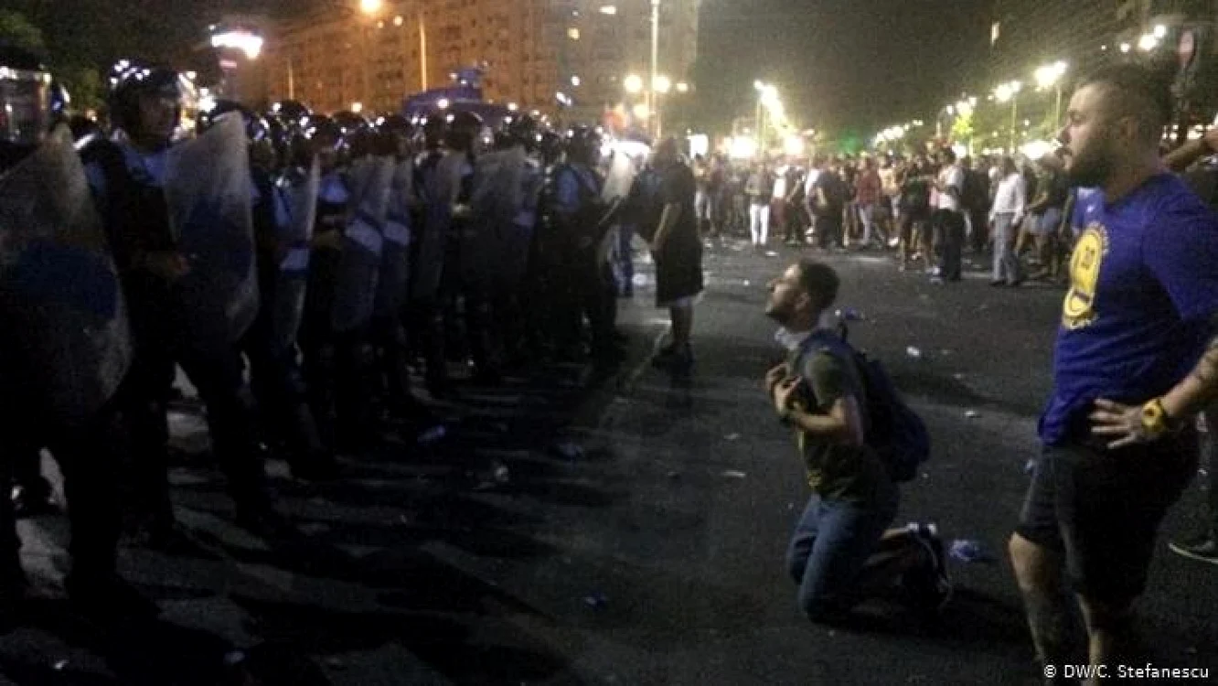 Reprimarea violentă a protestelor de la 10 august 2018