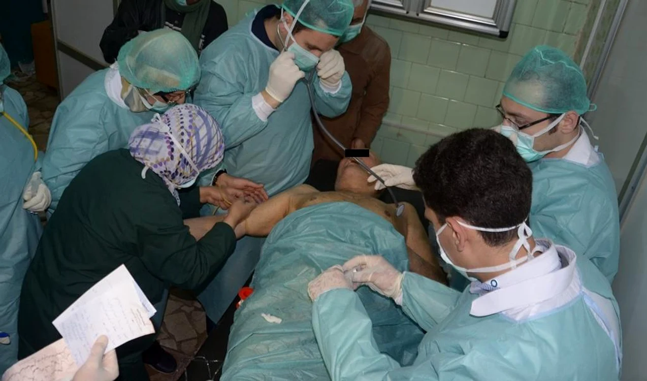 
    Bărbatul a fost electrocutat până a leșinat (foto: ziarulclujean.ro)  