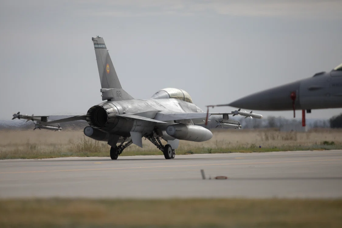 Aerona F-16 Fetești FOTO: MApN