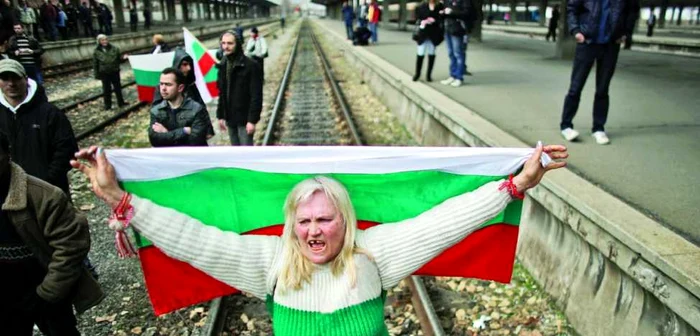 De la începutul lunii trecute, protestele din Bulgaria se ţin lanţ. FOTO Reuters