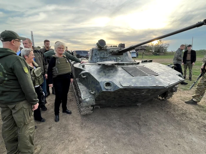 Lambrecht, vizită în Odesa FOTO Profimedia 