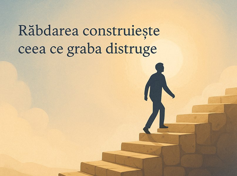Investiția în răbdare sau cum se construiesc Viitorul și Încrederea
