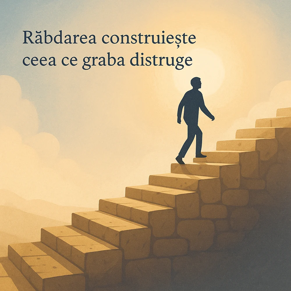 Investiția în răbdare sau cum se construiesc Viitorul și Încrederea