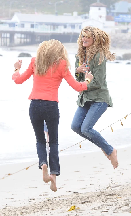 Heidi Klum sare coarda (FOTO: TNYF/WENN.com)