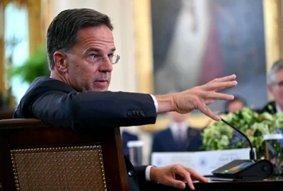 Mark Rutte FOTO AFP