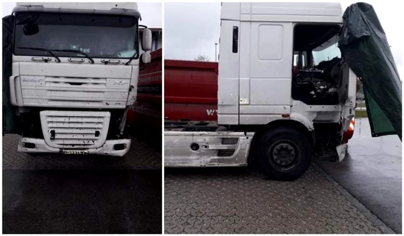Șoferul a suferit un accident în Austria și a fost lăsat baltă de patronul luiFoto: Facebook
