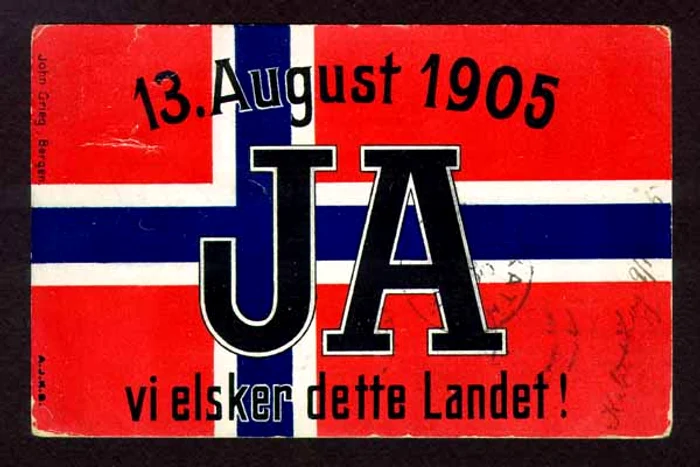 Postcard Norway flag 1905 0 jpg jpeg