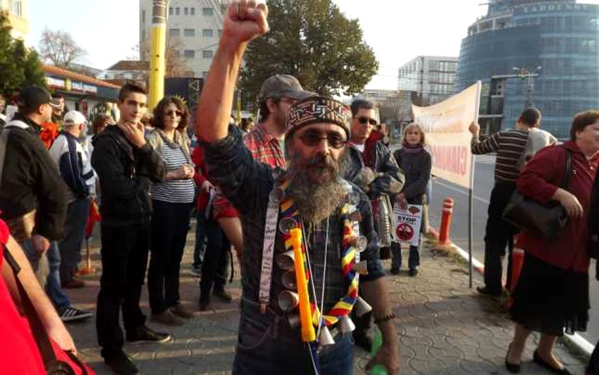 Harry Tavitian, vârful de lance al protestelor din Constanţa Foto Arhivă Adevărul Constanţa