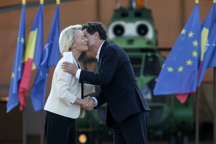 Ursula von der Leyen în vizită în România. Foto: Profimedia Images