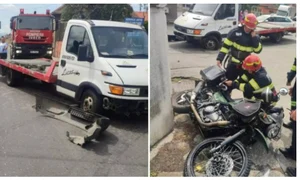 Crbl, victima unui accident de motocicletă Sursa  Click!