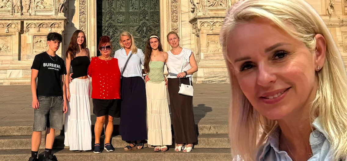 Catrinel Sandu, vacanță combinată în România  și Italia