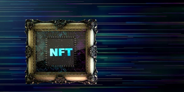 Lucrare de arta digitala NFT FOTO Shutterstock