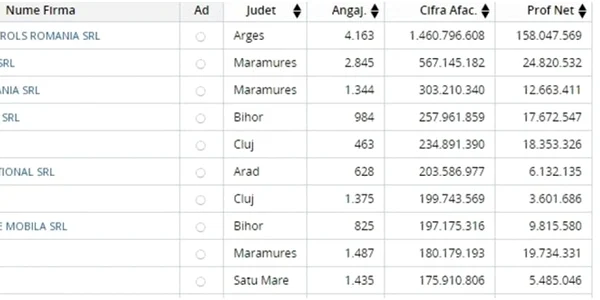 top producatori mobila 2014 risco