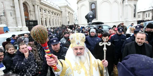 Slujba de Bobotează de la Patriarhie FOTO Dorin Constanda/Click!