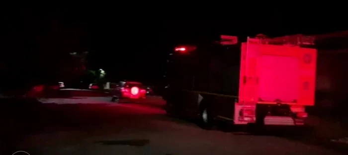 Vagomul cu propilena se afla în zona Gării din CaracalFoto: arhivă personală