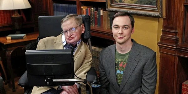 stephen hawking si sheldon cooper foto cbs 
