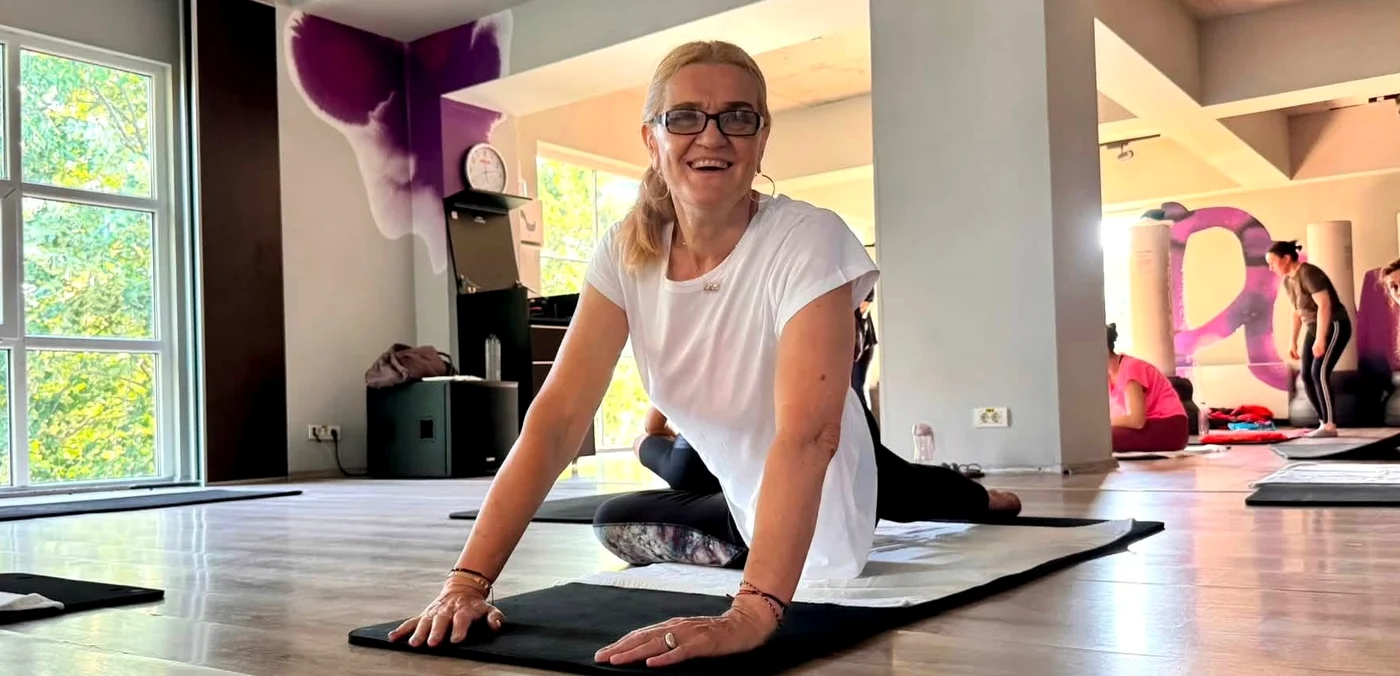 Elisabeta Lipă e în sala de sport și pe caniculă foto: Facebook 