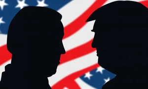 trump biden umbre drapel sua america alegeri sua 2020 foto shutterstock