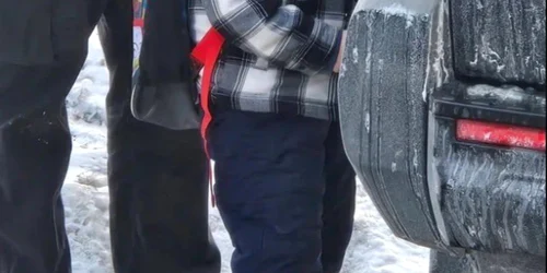 Micuțului Liam reținut de ICE FOTO: X / Kamala Harris