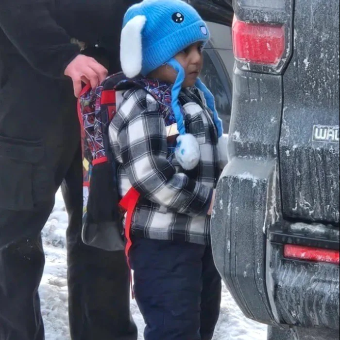 Băiețelul de cinci ani, Liam Conejo Ramos, de 5 ani a fost eliberat. FOTO: X / Kamala Harris