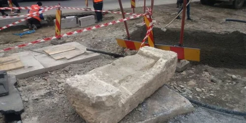 fragmente romane de zid cluj