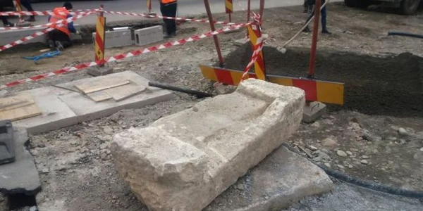 fragmente romane de zid cluj