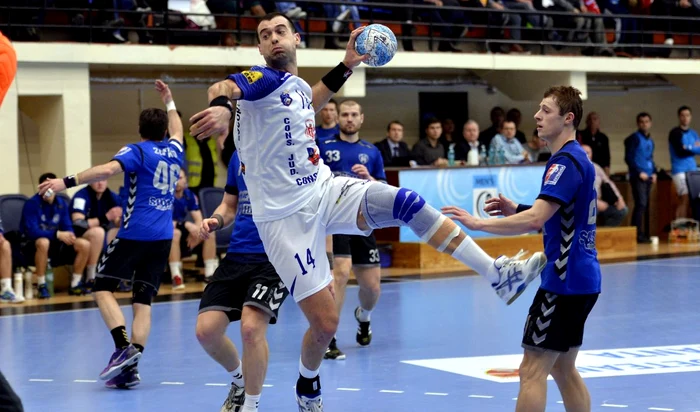 Laurențiu Toma acum 10 ani, pe când juca la HCM Constanța (FOTO: Sportpictures)